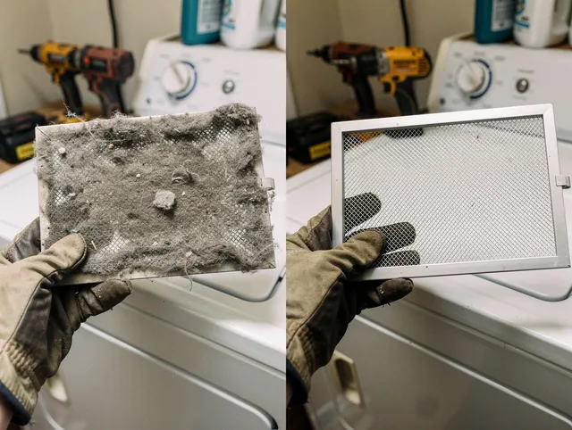 Professional lint trap cleaning by East San Gabriel Dryer Vent Cleaning in East San Gabriel