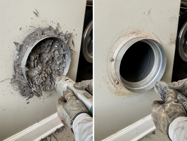 Professional clogged vent cleaning by East San Gabriel Dryer Vent Cleaning in East San Gabriel